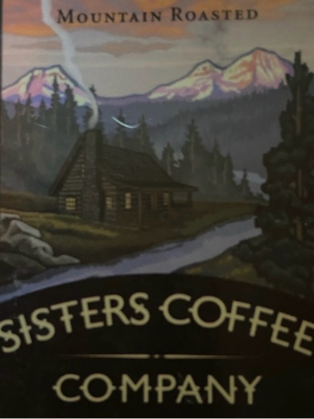 4 Sisters Coffee Company Gift Cards Empty No Cash Value Mountain Art Scenery 🖼️